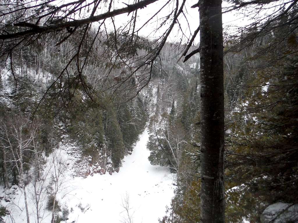 Devil Track Gorge - Winter