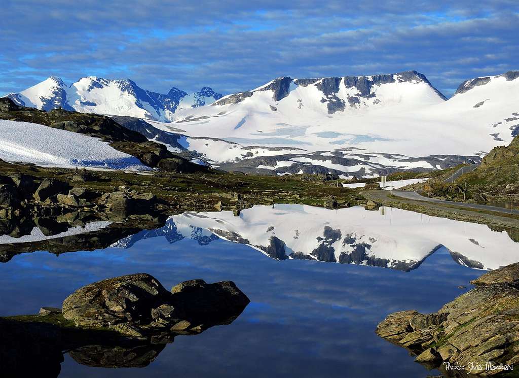 Fannåraken seen from Sognefjellshytta