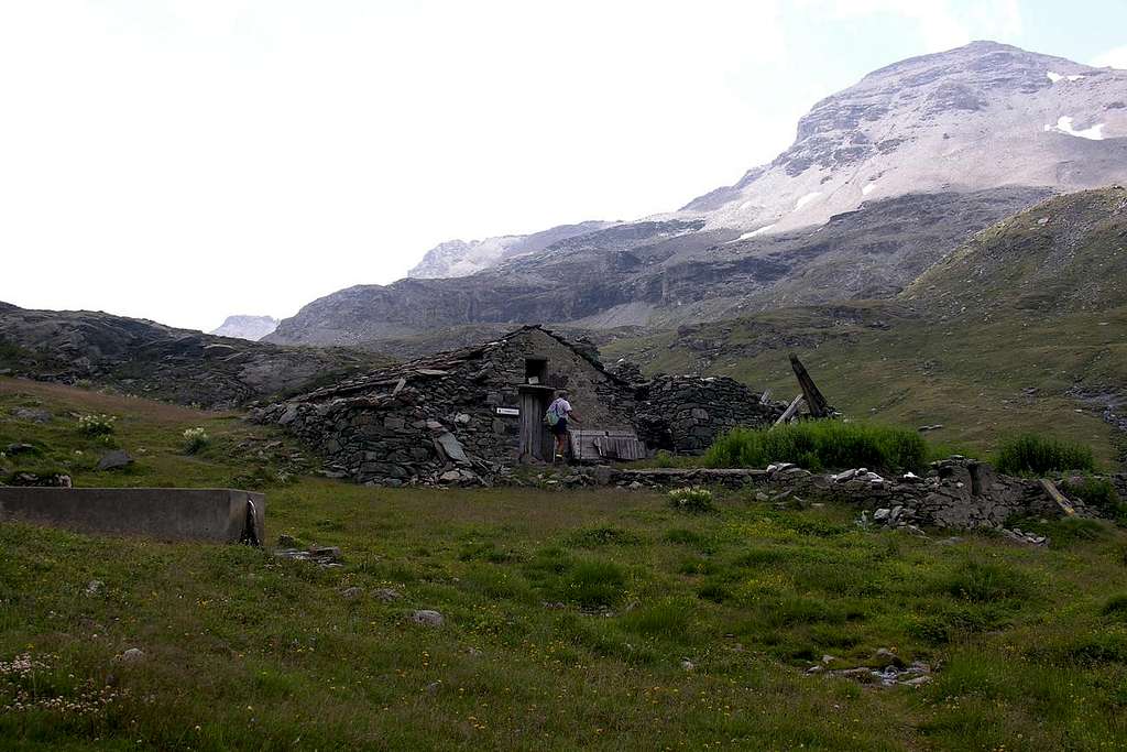 Erveillères Alpage under Eastern Penne Blanche 2005