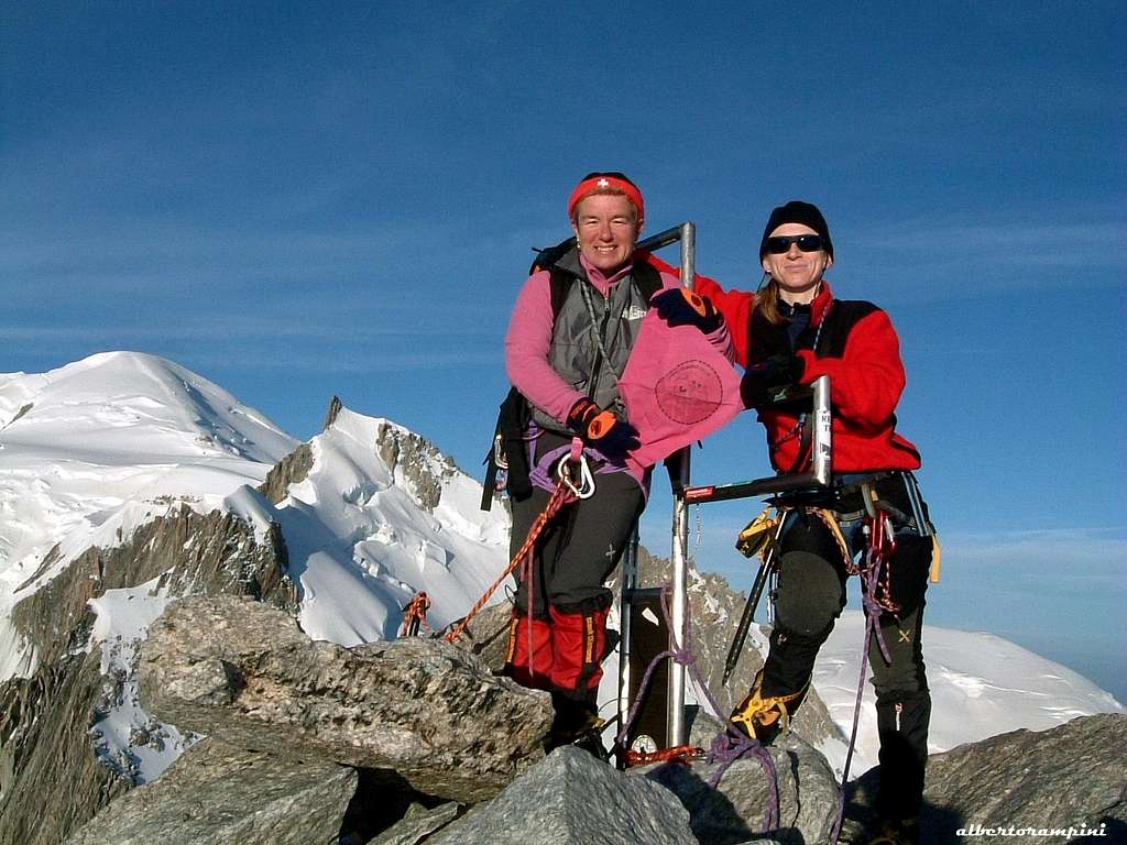 Summit of Mont Blanc du Tacul