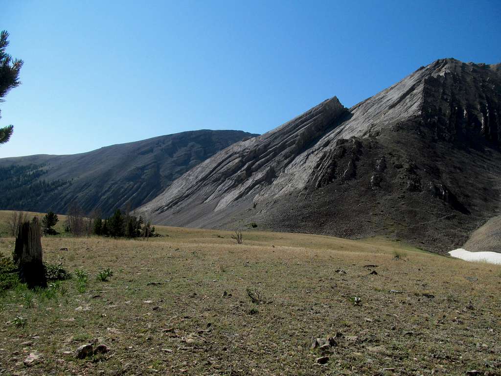 back down Cayuse Canyon