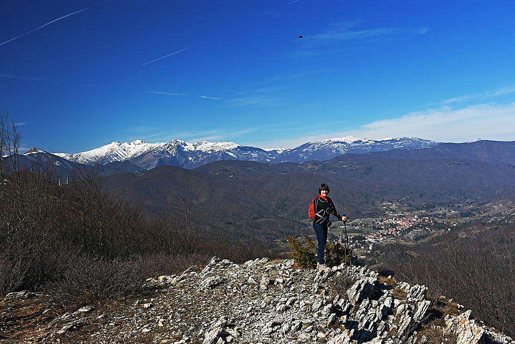 On the W ridge of Monte Carmo di Loano