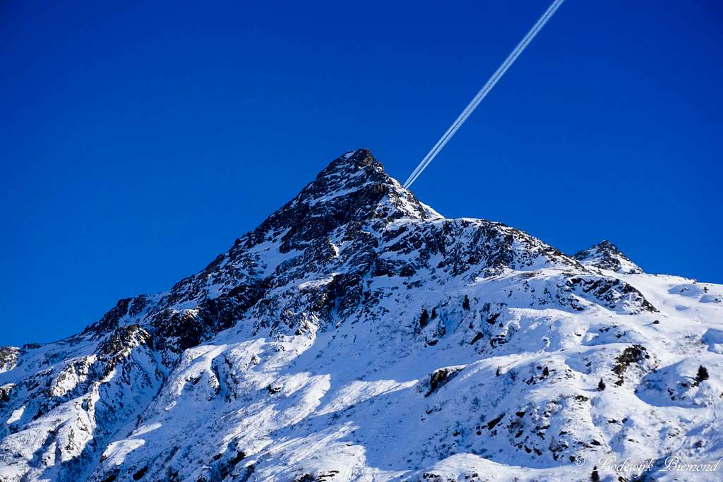 Gorfenspitze as seen from Galtur