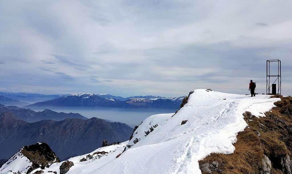 Summit of Monte Caplone