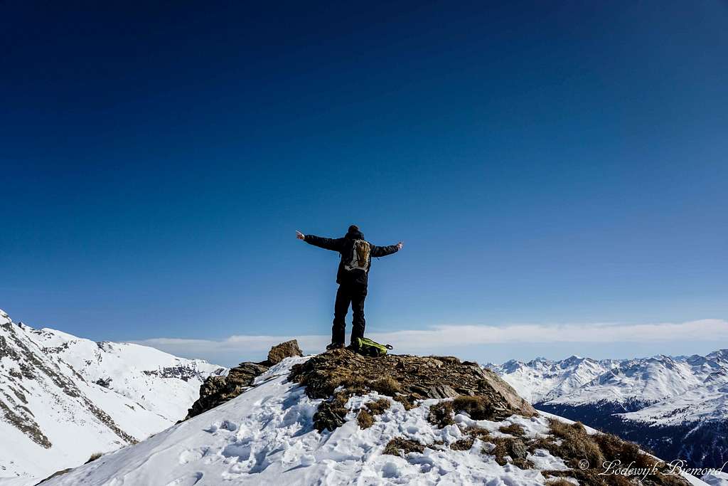 Me on the summit of Alblitkopf