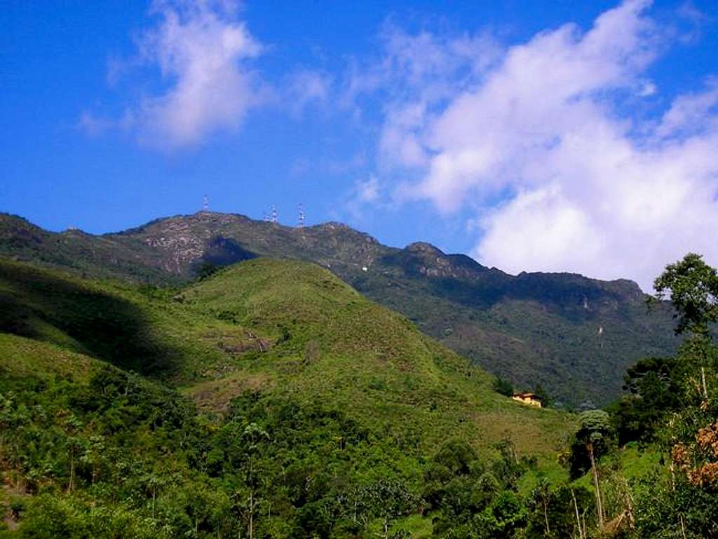 Pico da Caledônia from the...