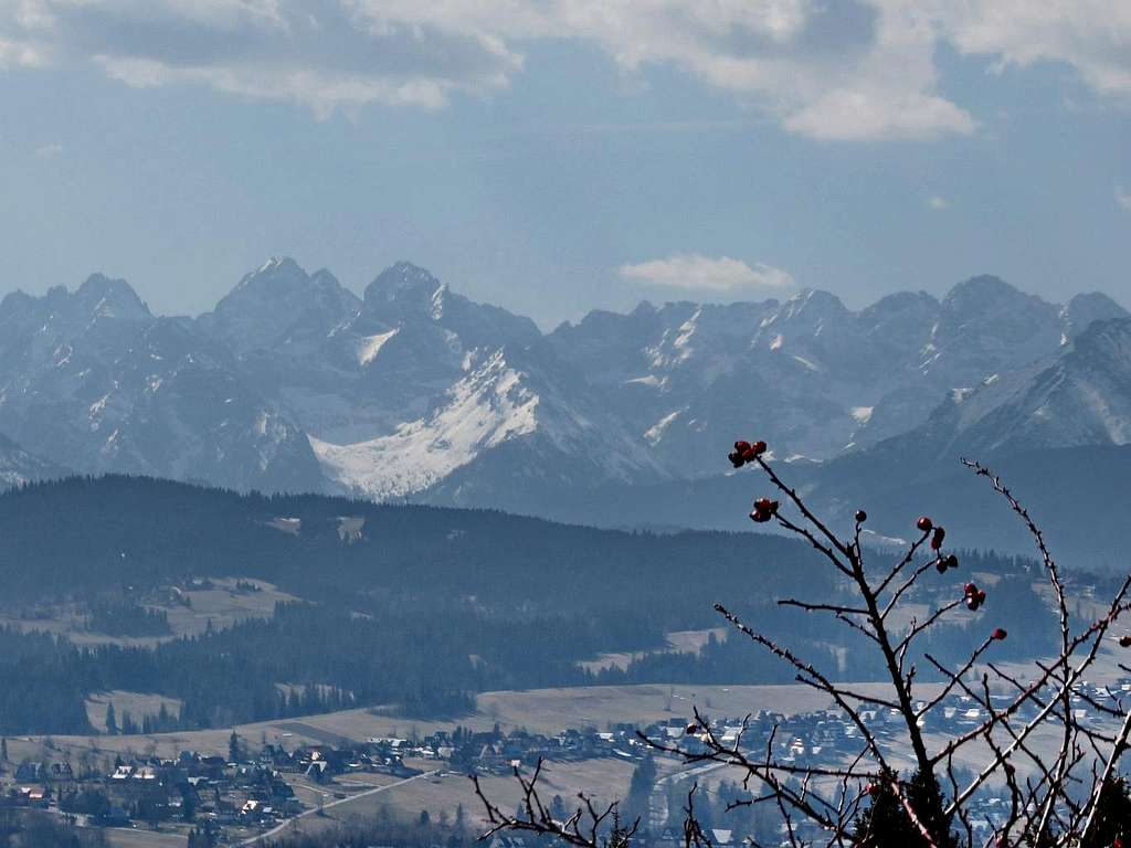 On the left - Slovakia, on the right - Poland