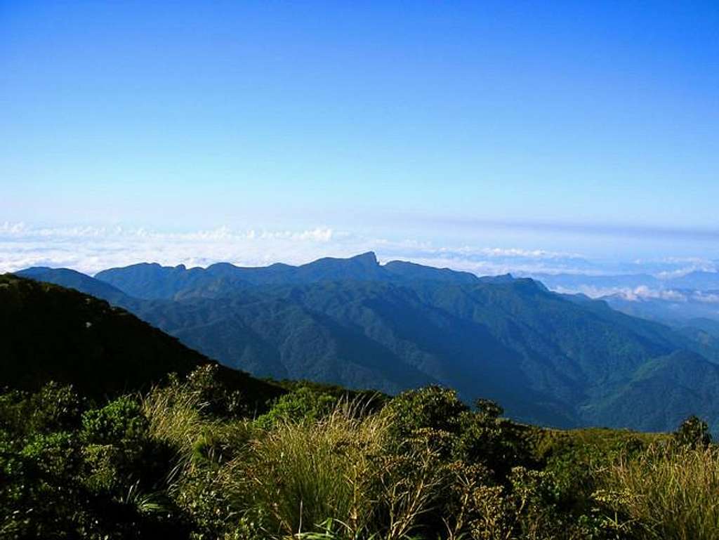 Southeast view : Pico de São...