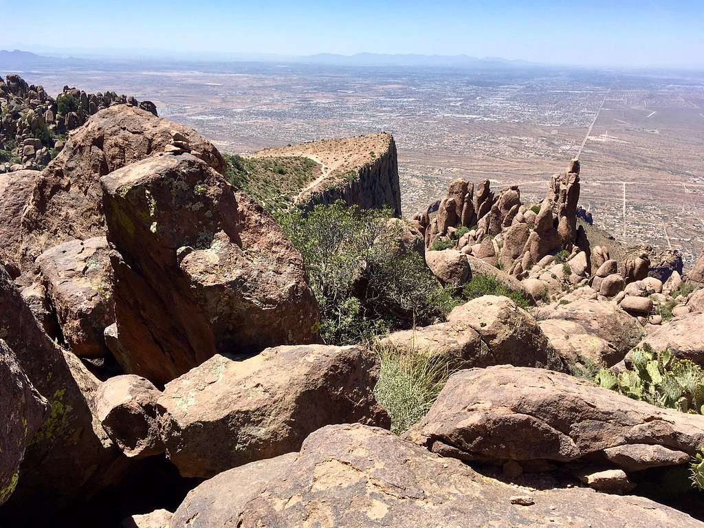 Flatiron from near Ironview Peak Summit