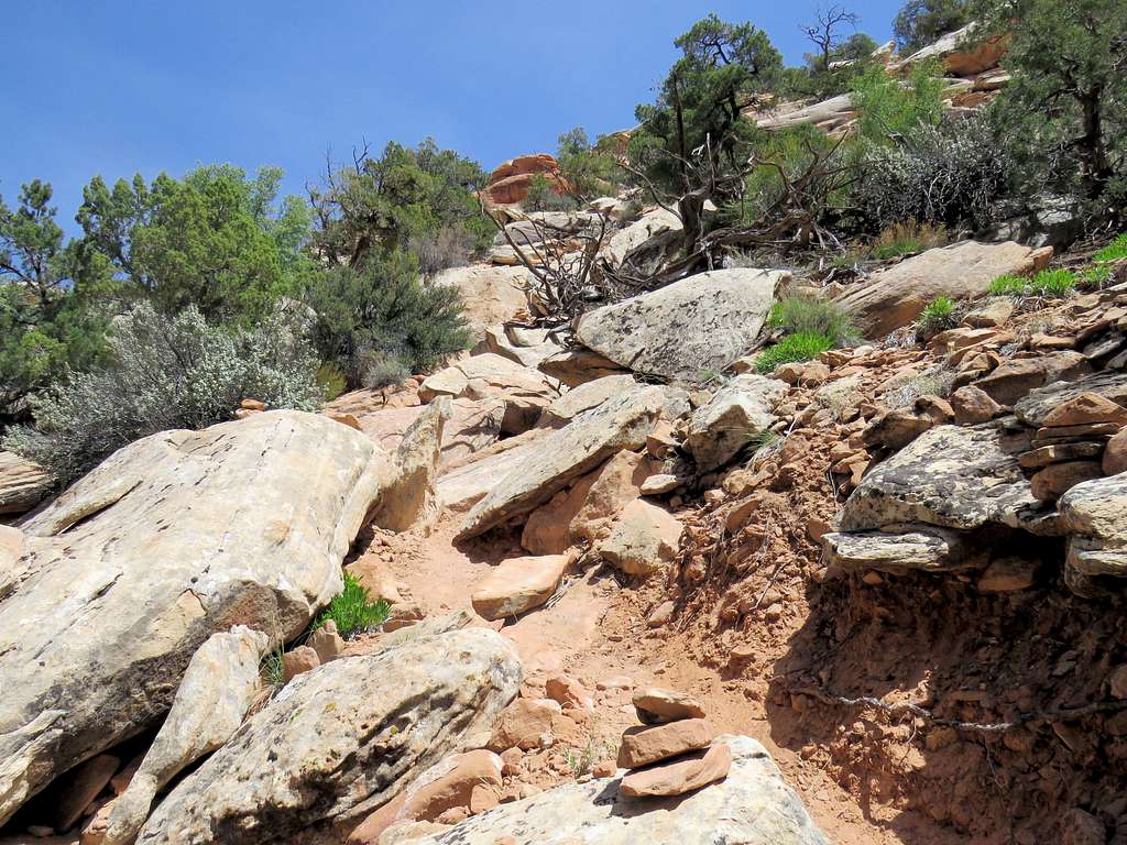 Descending into Owl Creek Canyon