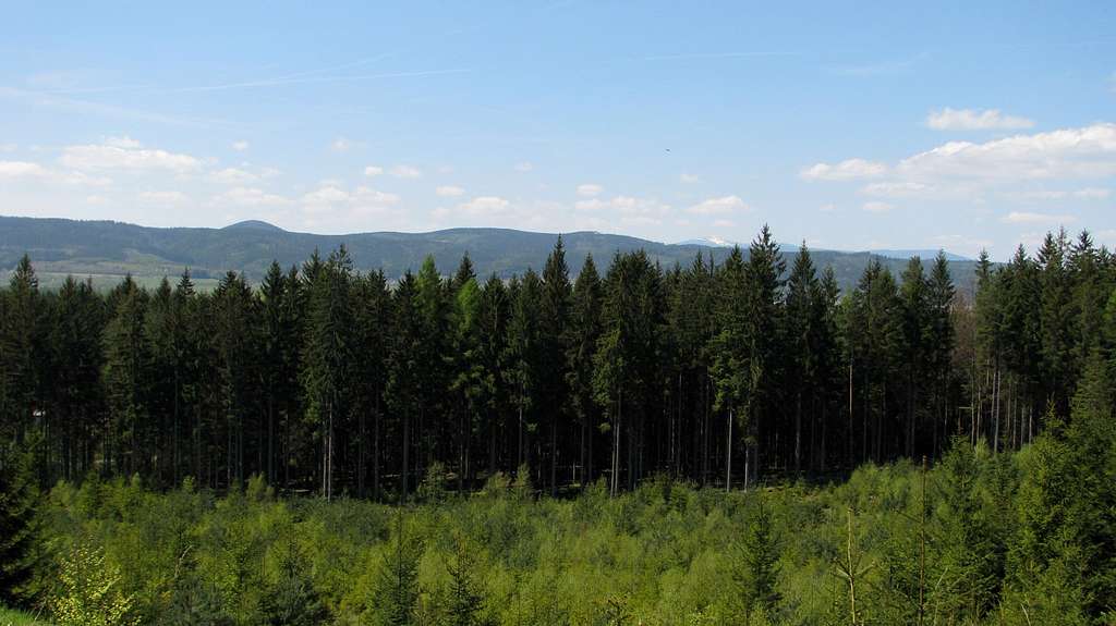 Vraní/Krucze Mts from Zawory