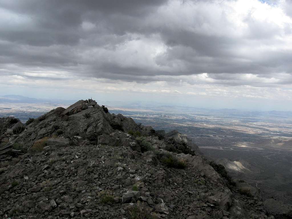 The Summit of La Madre Mountain
