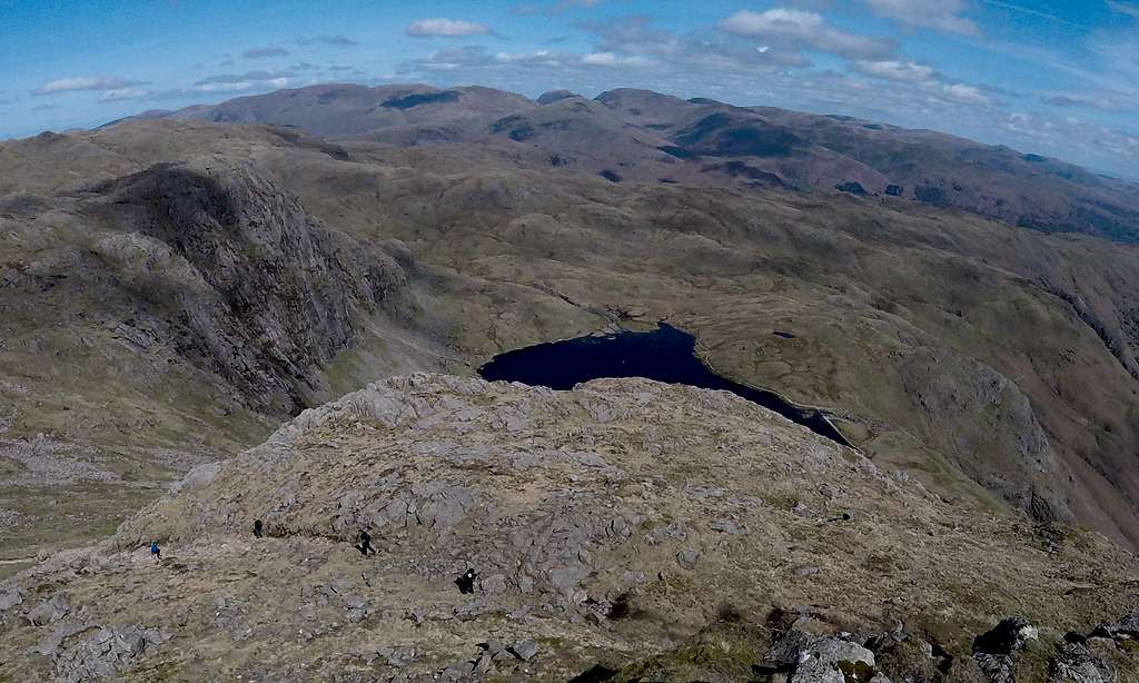 View from the summit of Harrison Stickle
