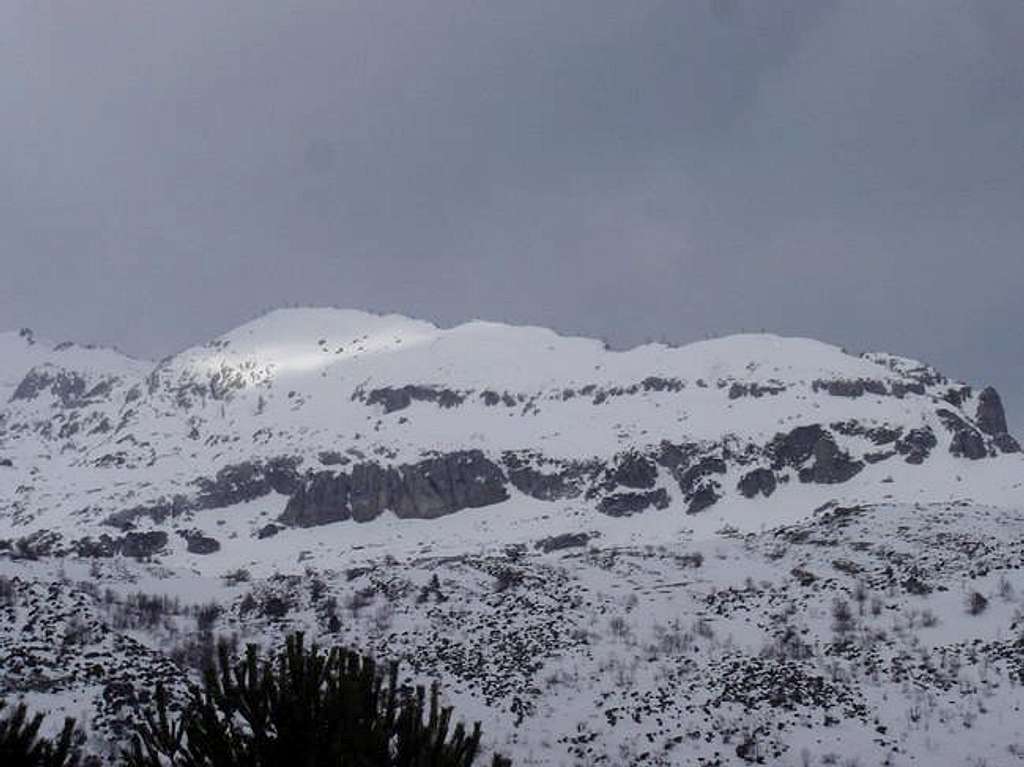 The Pico de Peña Blanca in...