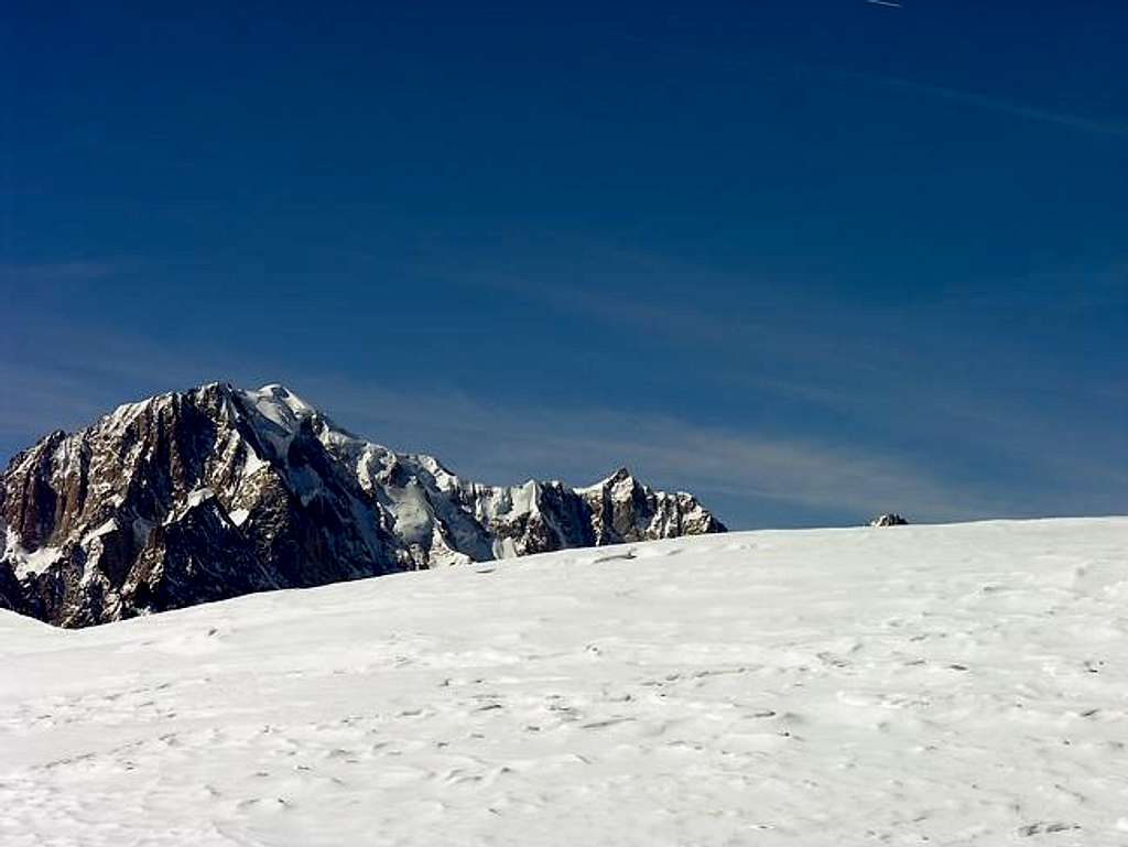 Il monte Bianco (4810 m.)...