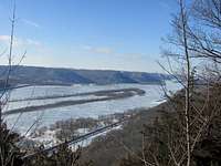Mississippi River from Bunnels Bluff