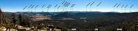 Labeled SSW Panorama from Brown Mtn