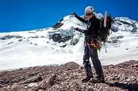 Yas-Gael Route, Nevado Qampa, Alberto Hung (guide)