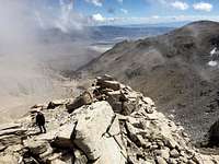 Climbing the SE Ridge