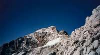 The Grintovec peak ridge