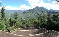 The new observation point at Chimney Tops