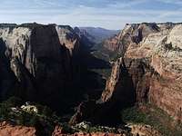 Zion Canyon From Observation Point