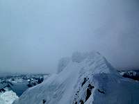 Mount Brewster NZ, Summit ridge