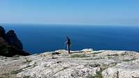 Climbing Iliyas-kaya Crimea