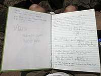 Summit register - first pages