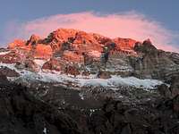 Sunset on Aconcagua