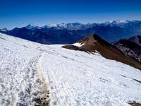 Iver Glacier, Cerro El Plomo 