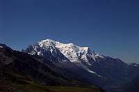 Mont Blanc from Col du Balme