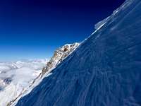 Summit ridge - Pobeda