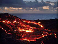 Kileaua lava flow