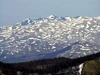 Lelija 2032 m, the highest...