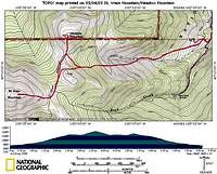 This topo map shows our combo...