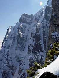 Easy ice climbing routes...