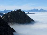 Arise out of the clouds (from Rothorn Pass)