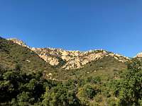 Arlington Peak and Southeast ridge