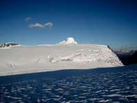 The Trench, further icefield and Mt Columbia