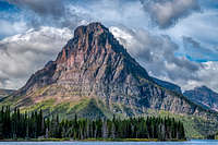 Sinopah Mountain (Two Medicine Lake, Paradise Point, 9-31-19)