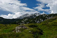 Summer mood above Vodotocnik lake