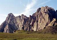 Crestone Needle on the left,...