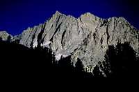 Mt. Goode, 13,085 ft., From Saddle Rock Lake, Evening,  Sierra Nevada
