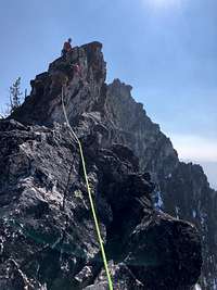 Climbing the North Ridge of Canyon Peak