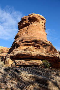 Rock Formation at Entrance to Horse Canyon