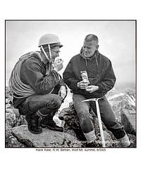 Hank and RWB on Wolf Mountain summit