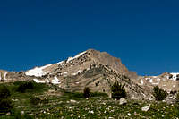King Peak of Ruby Mountains as seen from east
