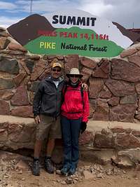 Pikes Peak CO 14,115 7-22-20