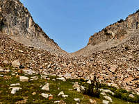 Boulder Field on Twin Peaks trail